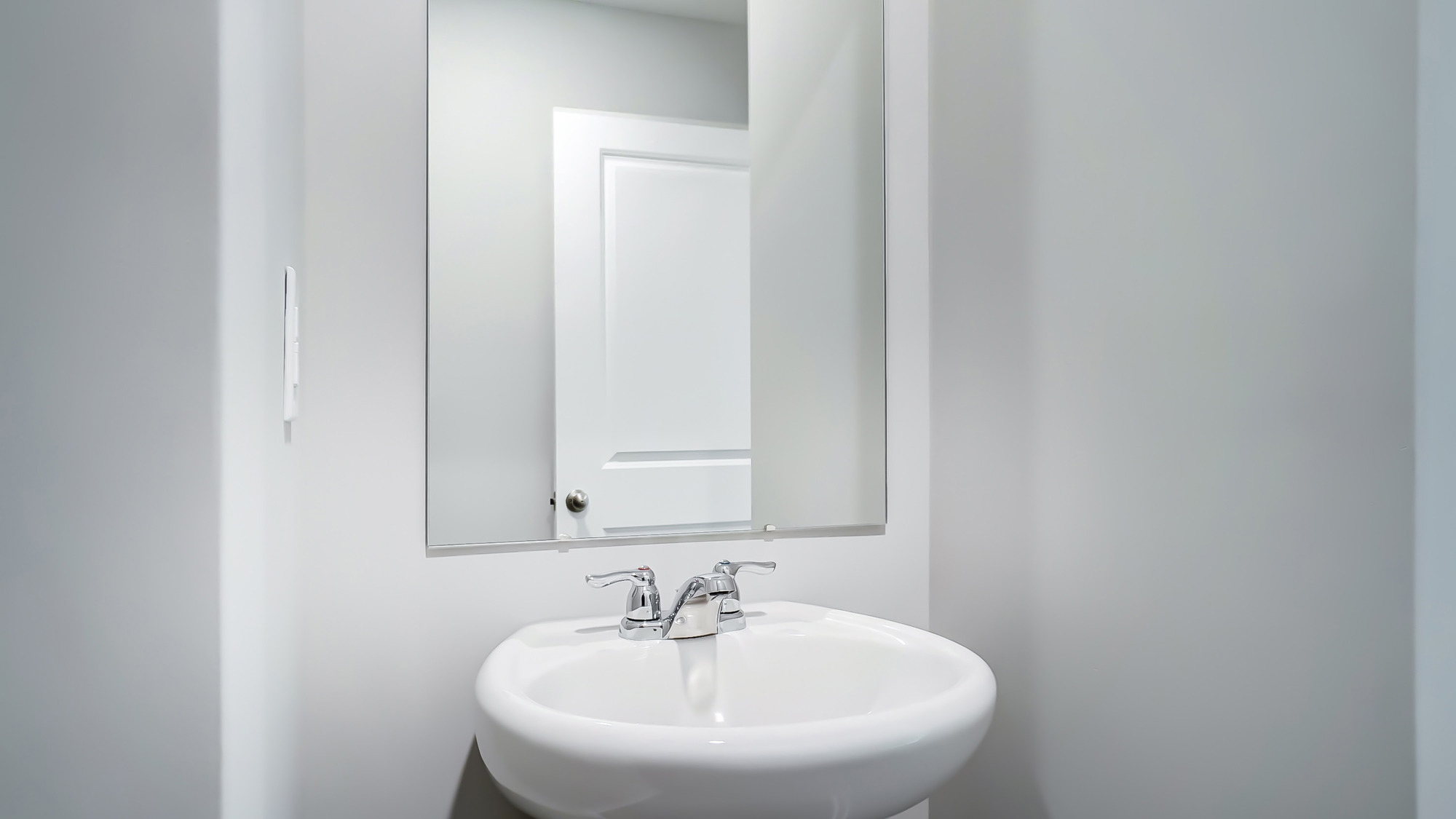 first floor powder room