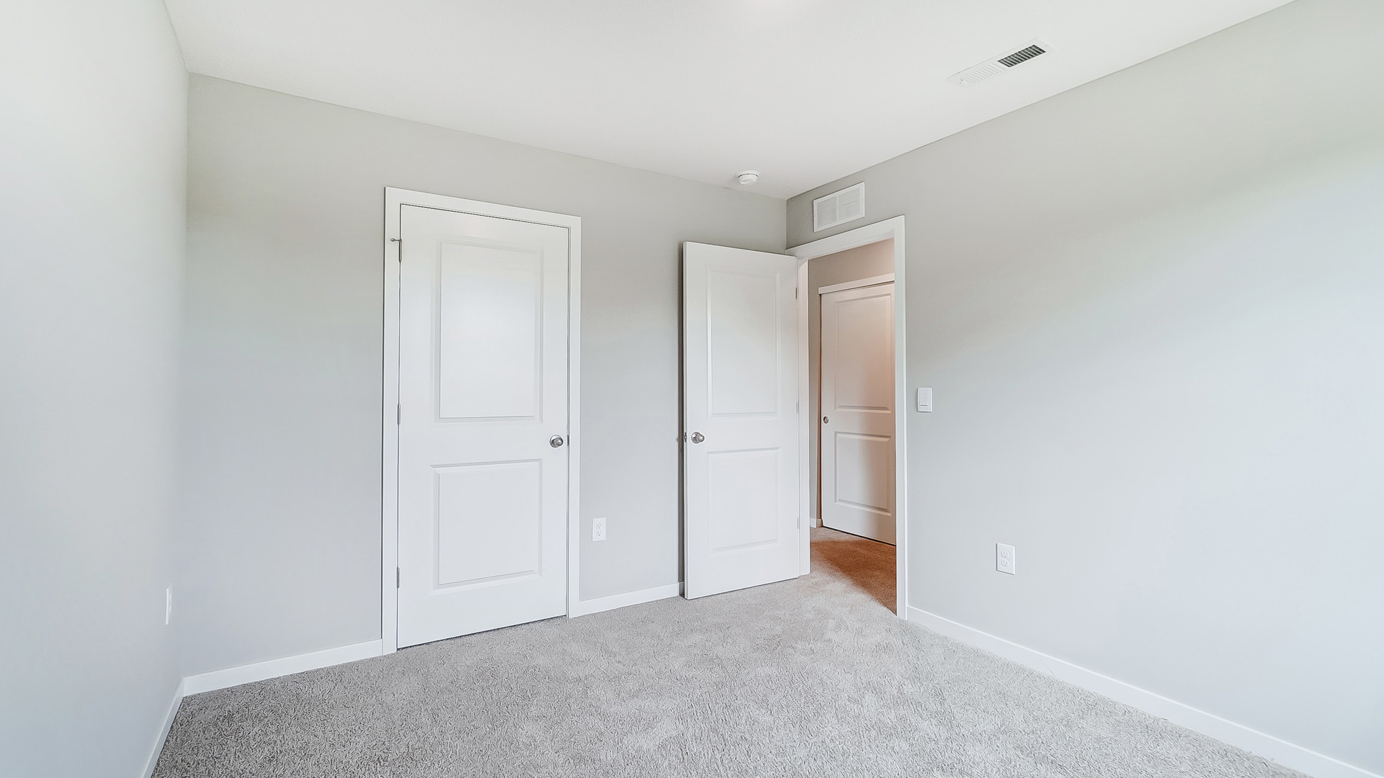third bedroom closet and entry