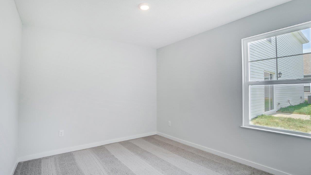 second bedroom with single window
