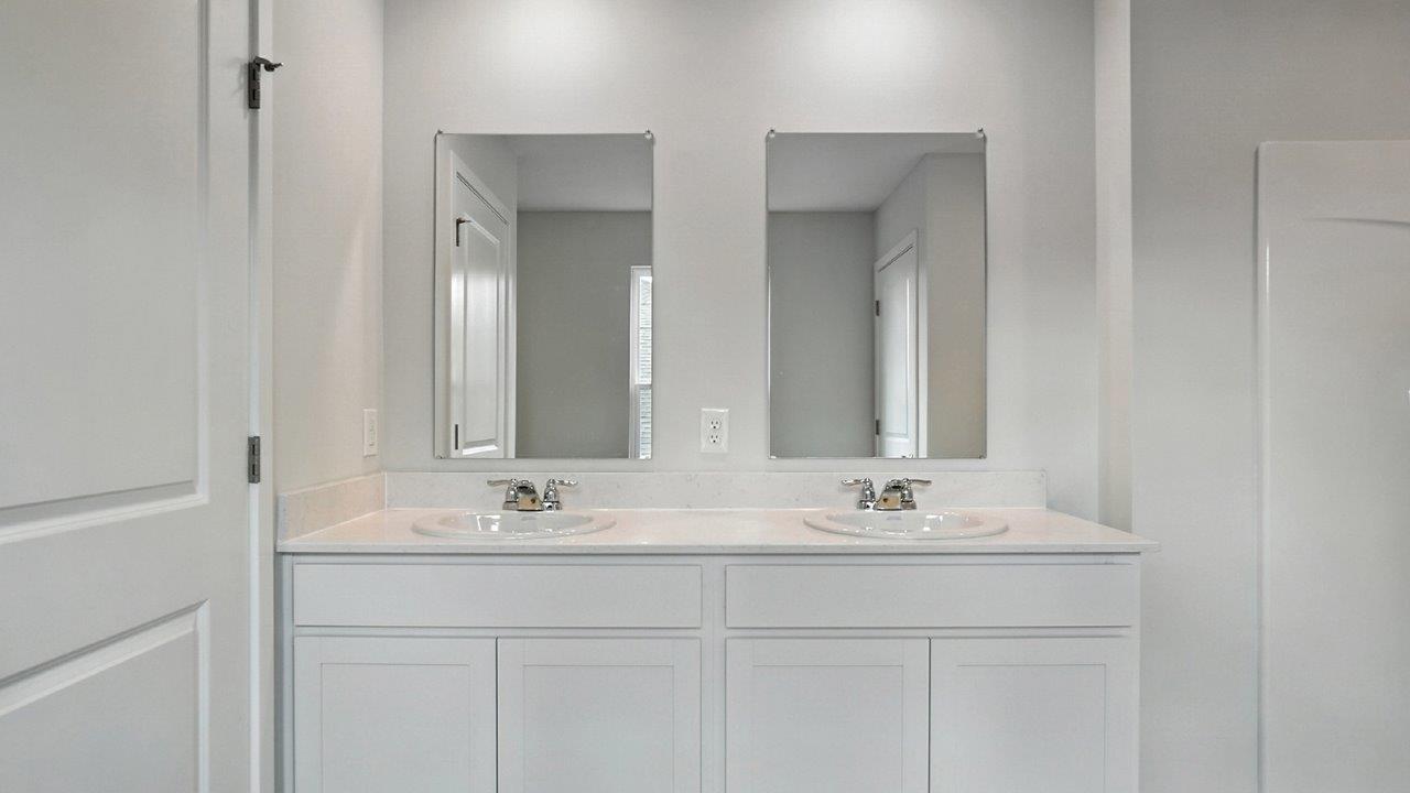 ensuite double vanity