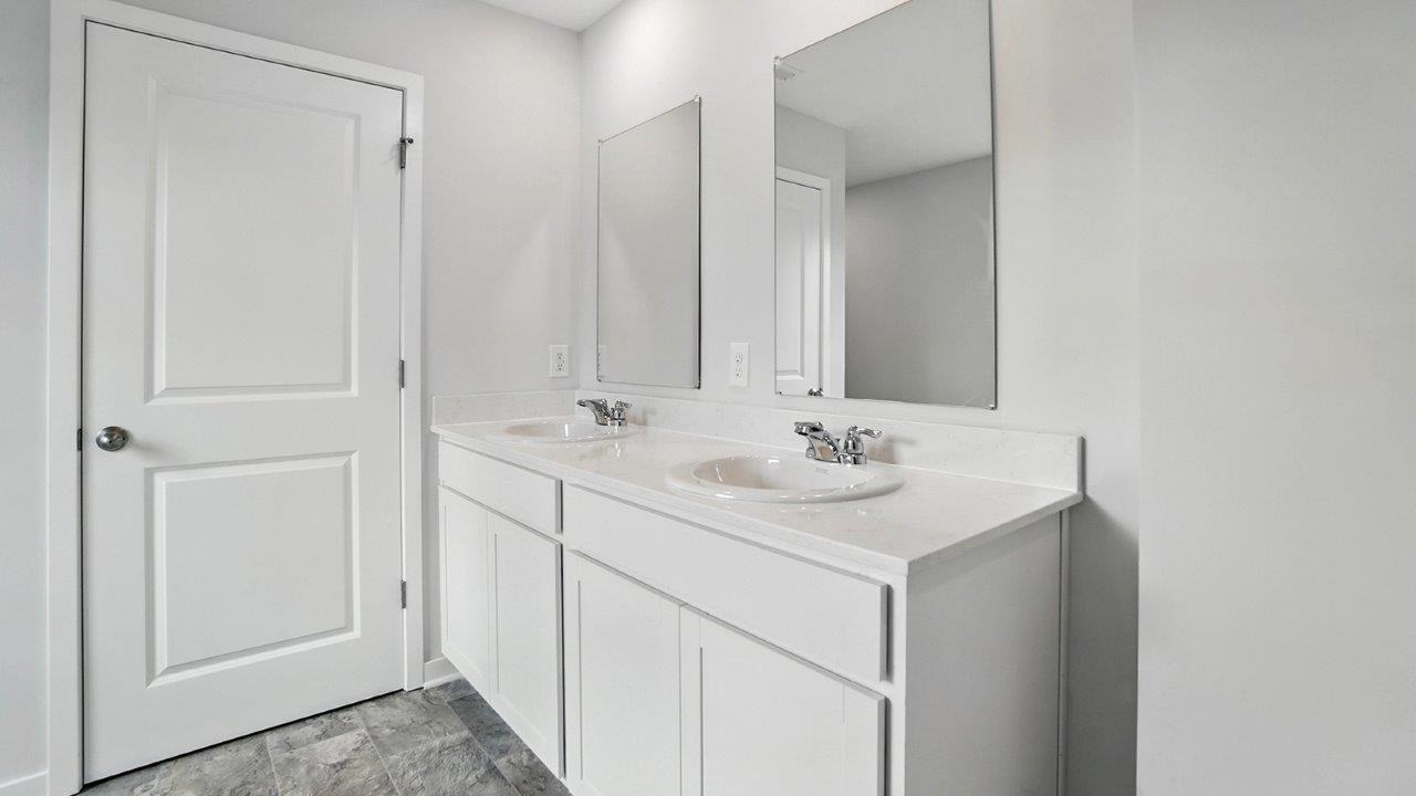 ensuite double vanity