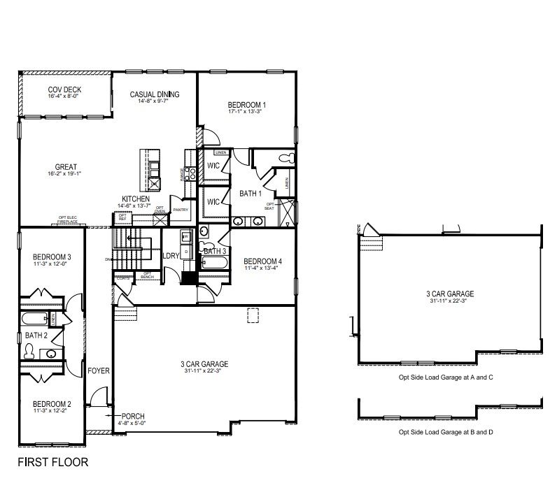 Cortland floor plan