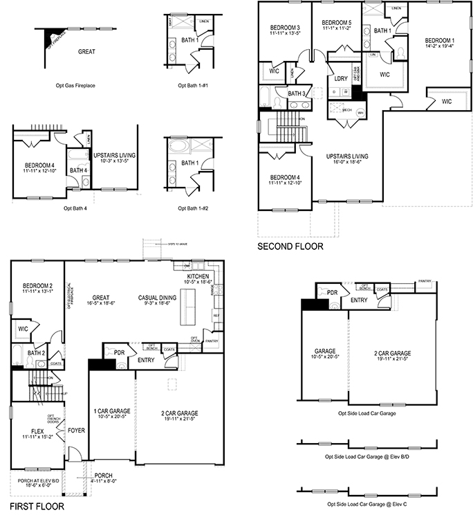 Dayton floor plan