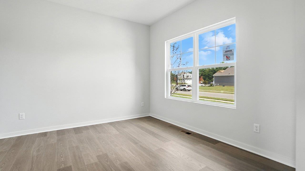 flex office space with double window