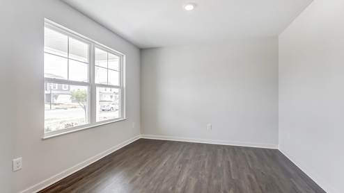 flex office space with double window
