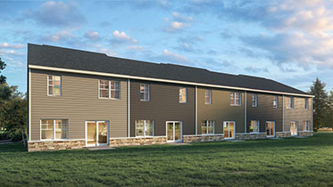 Villas at MD 6 Rear