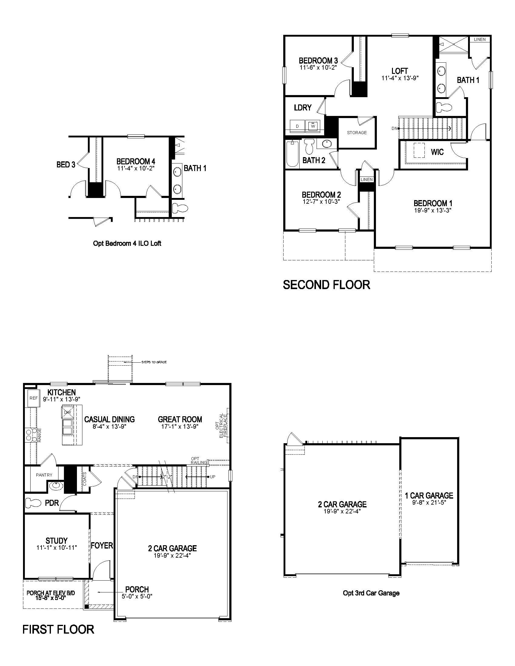 Pendleton slab floor plan