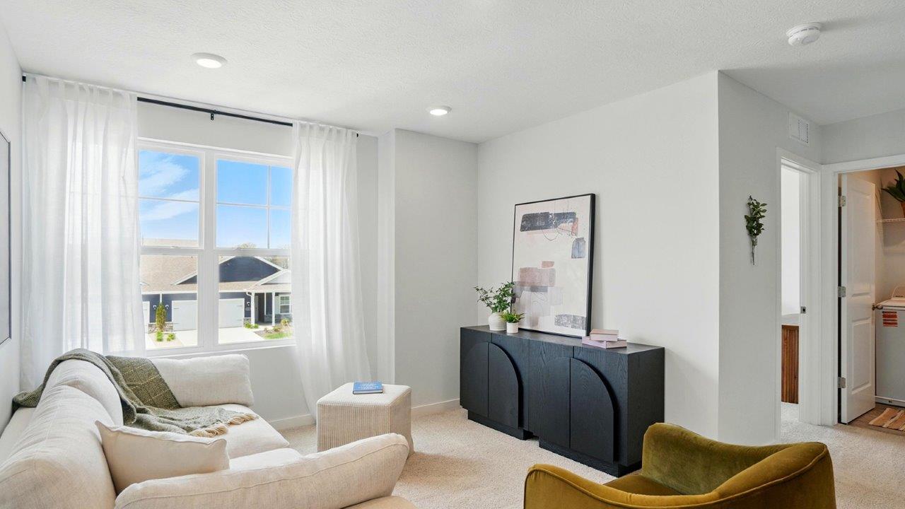 Upstairs landing with access to multiple rooms.