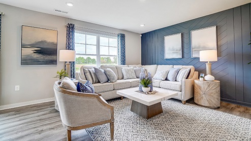 Walnut Mill Model Great Room