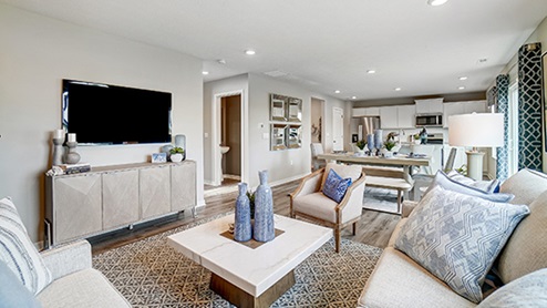 Walnut Mill Model Great Room
