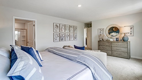 Walnut Mill Model Primary Bedroom