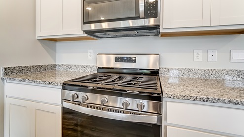 kitchen appliances and countertops