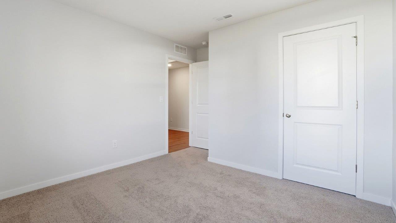third bedroom entry and closet