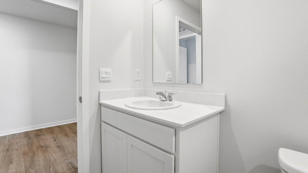 second full bath vanity