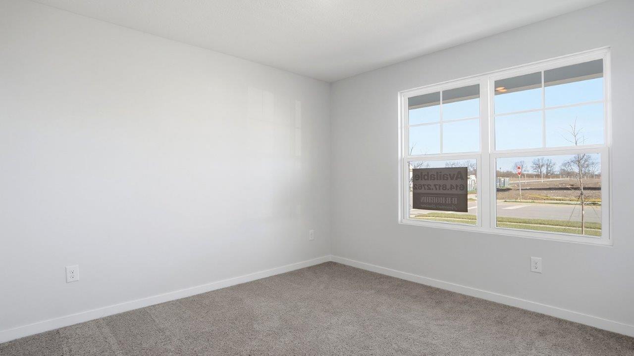 second bedroom with double window