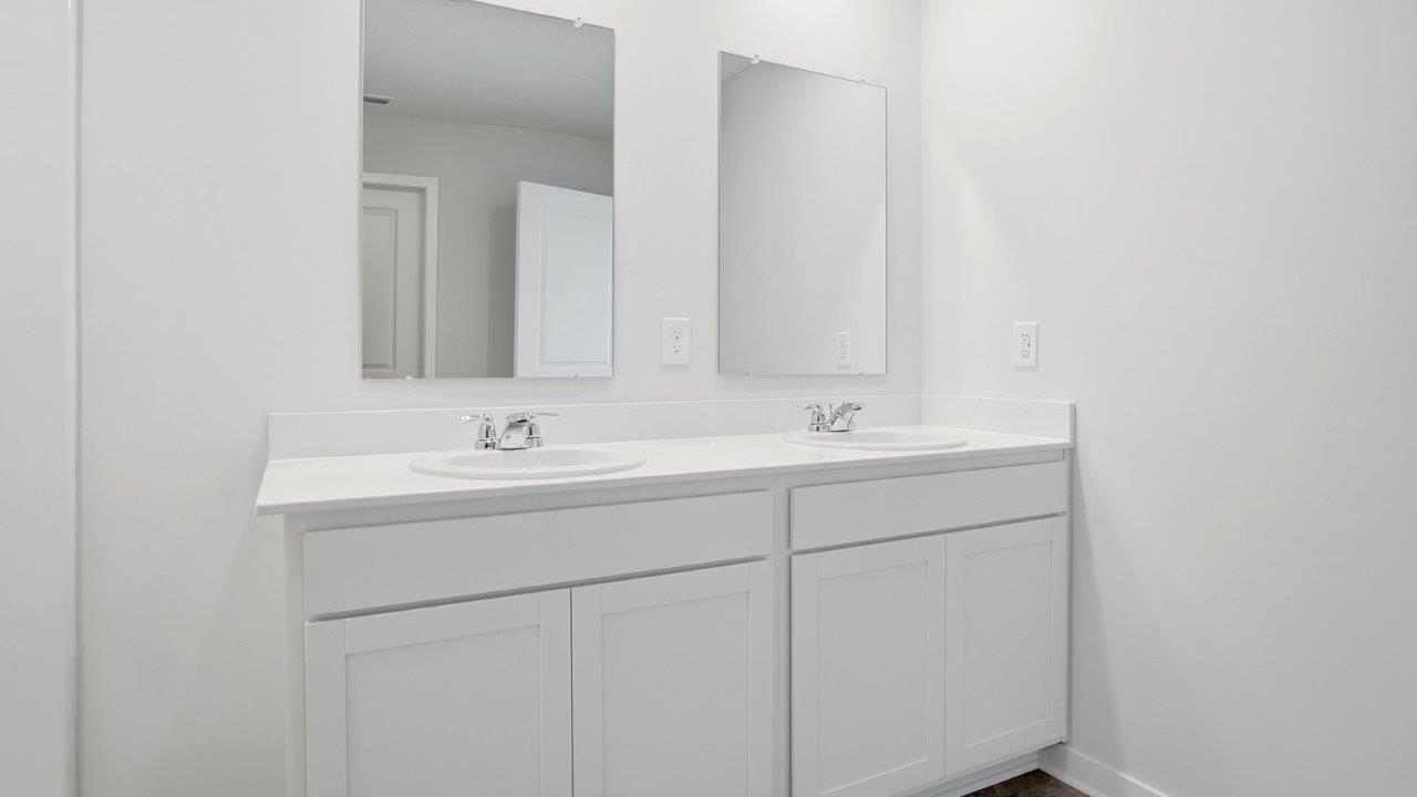ensuite double vanity
