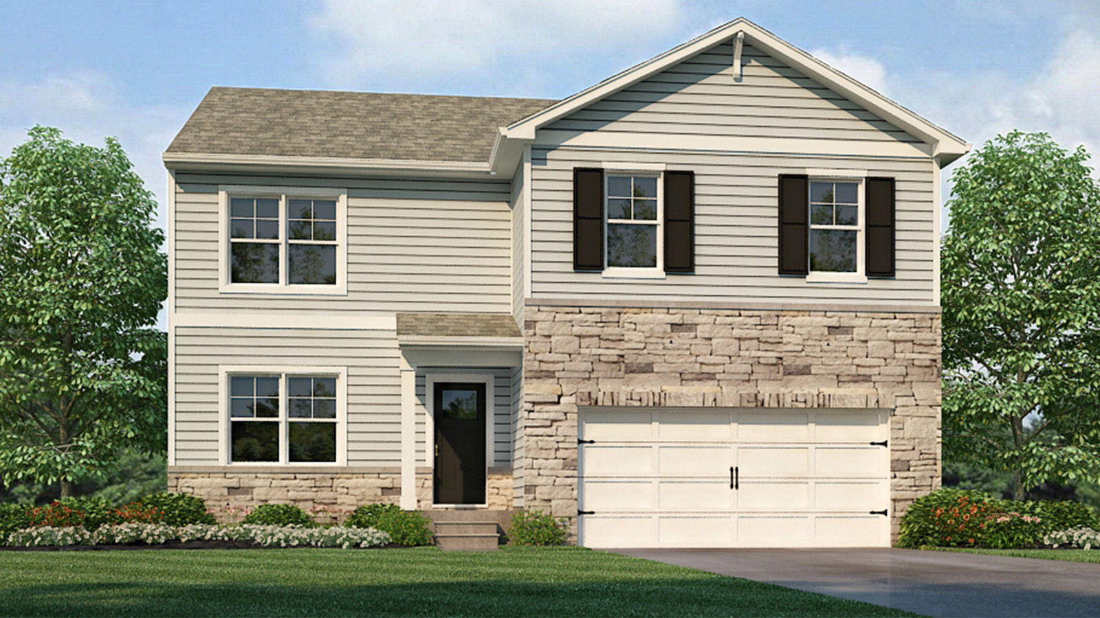 Henley rendering elevation D