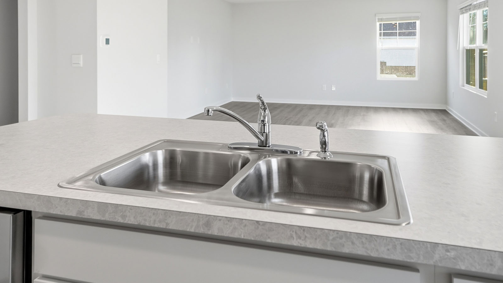 kitchen island with built in stainless steel sink