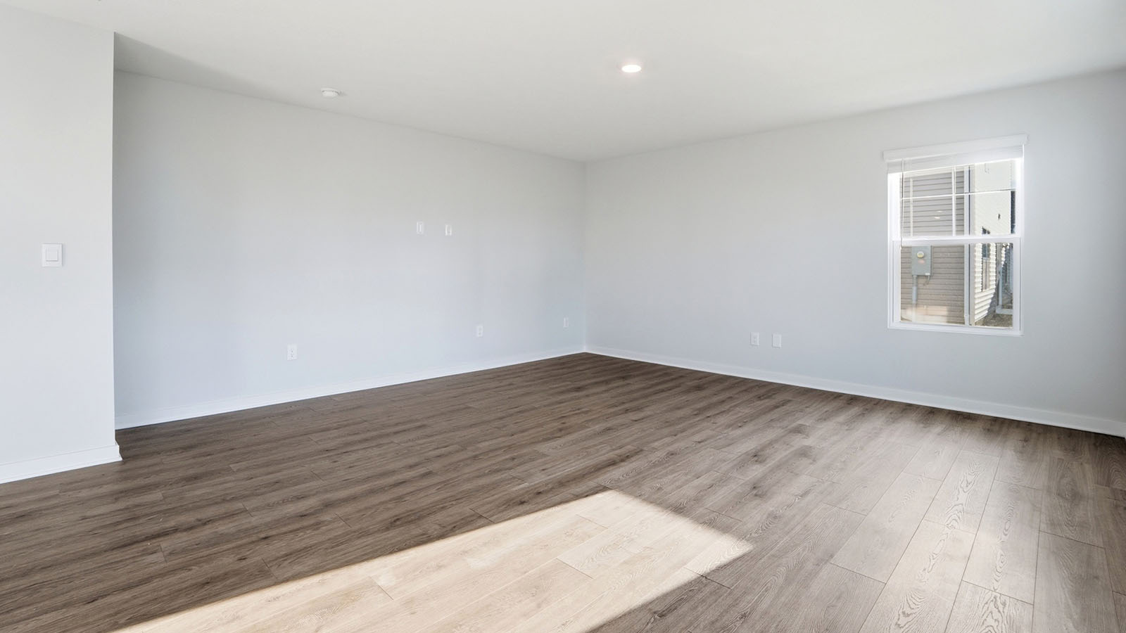 great room and single window