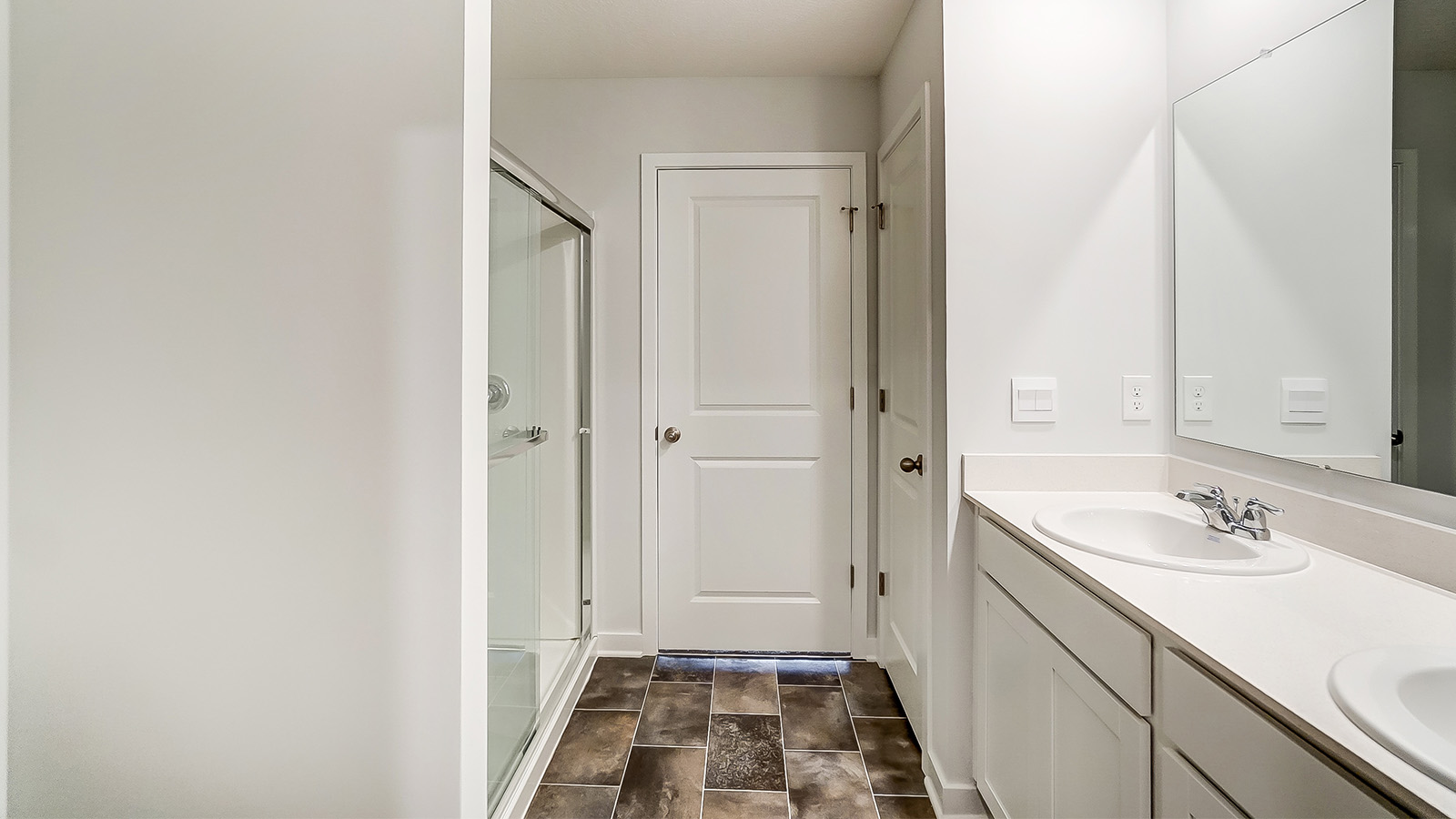 full bath 1 vanity and shower