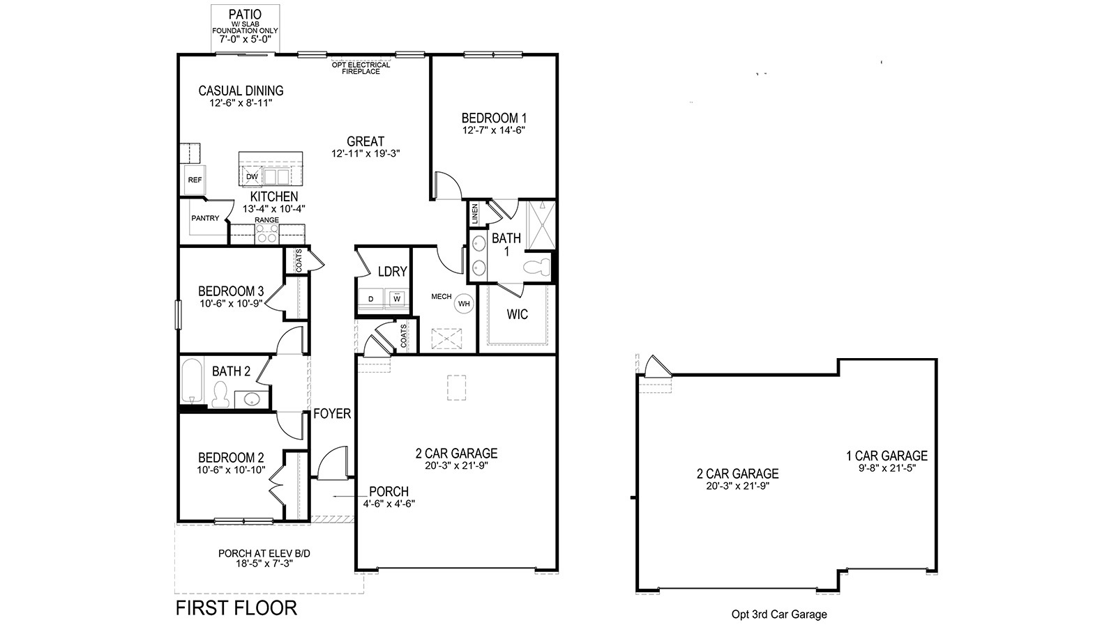 harmony floor plan
