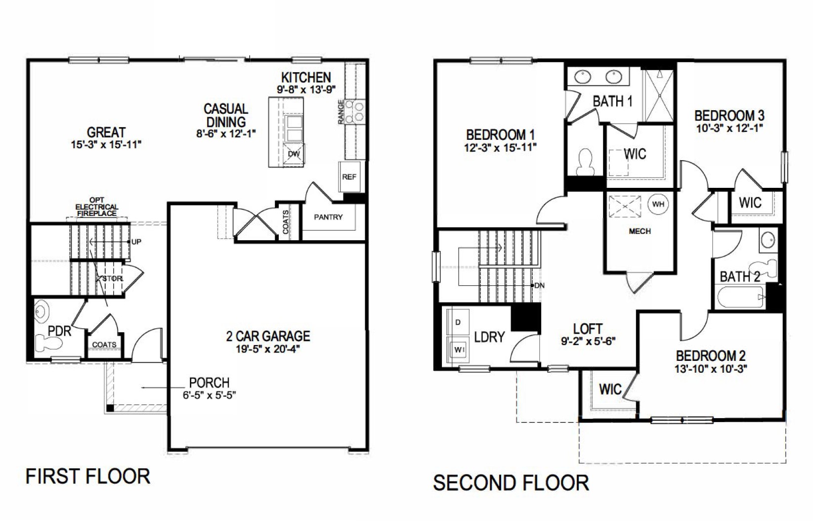 Sienna floor plan