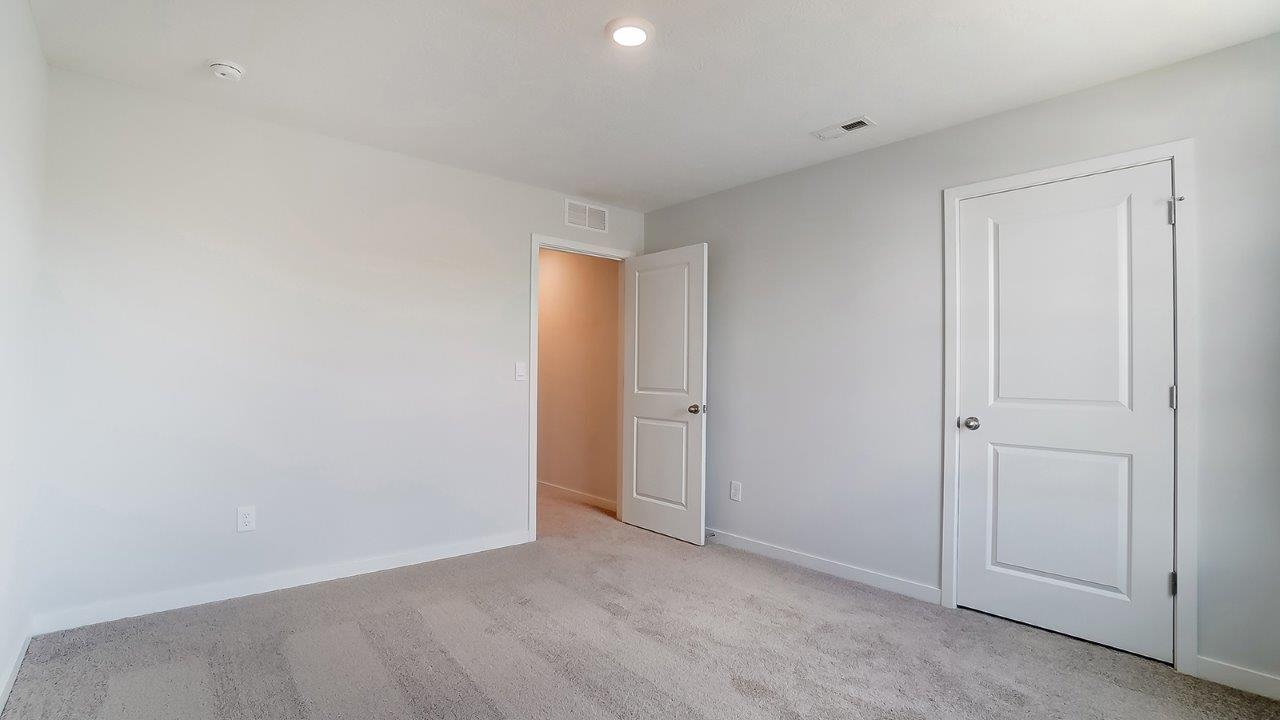 fourth bedroom entry and closet