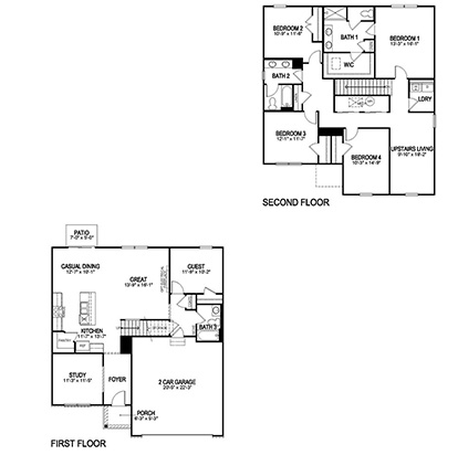 Henley floor plan