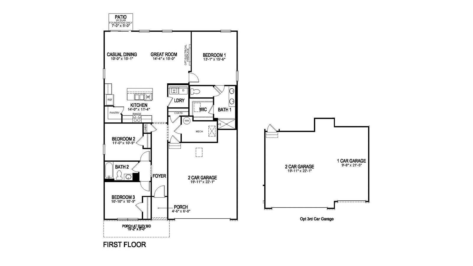 Newcastle floor plan