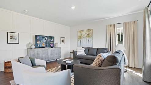 furnished great room