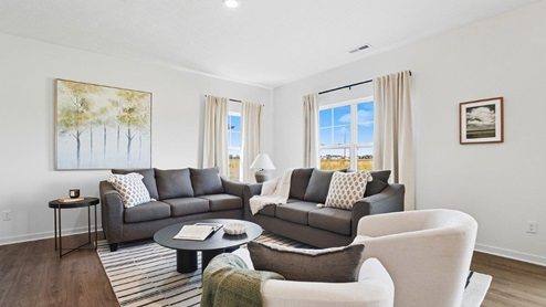 furnished great room