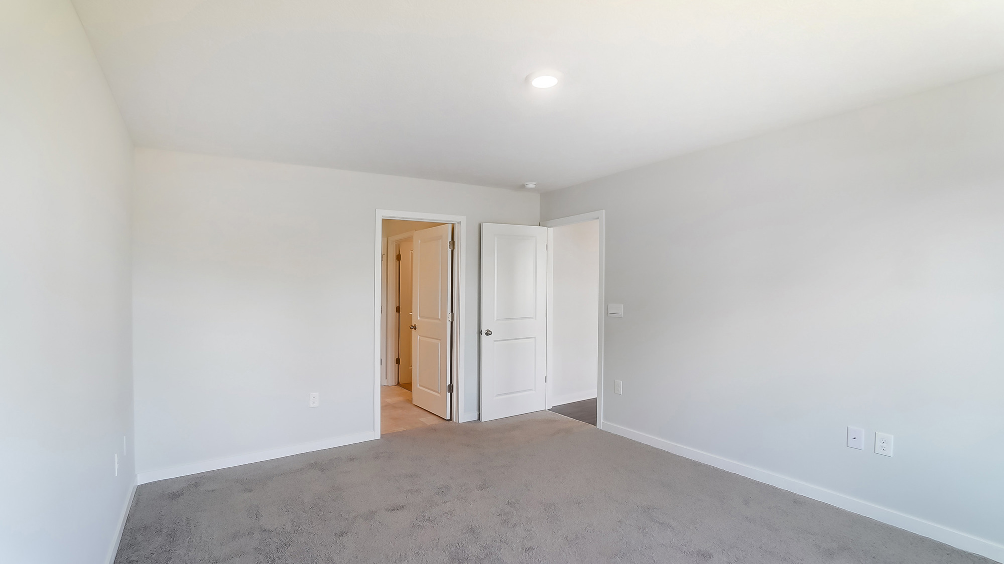 Owner’s suite offers natural window light, spa-inspired ensuite bathroom, backyard view, walk-in closet for everyday style