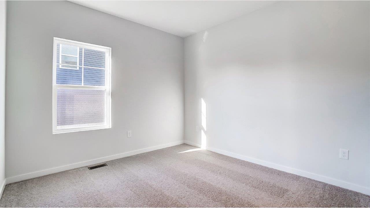 Third bedroom with full closet, direct access to shared upstairs spaces, loft multi-use areas Lansdowne Farms