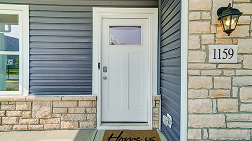 Maplewood Model Exterior Porch
