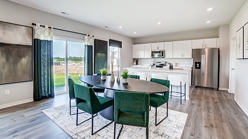 Maplewood Model Dining Area