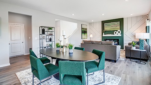 Maplewood Model Dining Area
