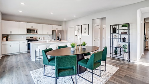 Maplewood Model Dining Area