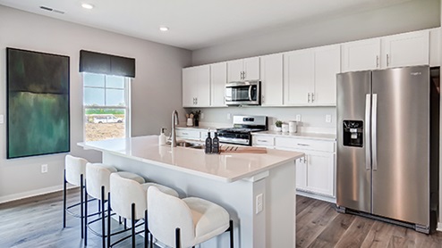 Maplewood Model Kitchen Island