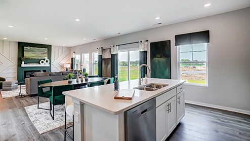 Maplewood Model Kitchen Island