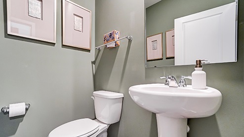 Maplewood Model Powder Room