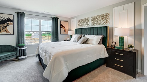 Maplewood Model Primary Bedroom