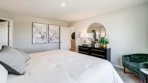 Maplewood Model Primary Bedroom