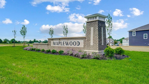 maplewood entry monument