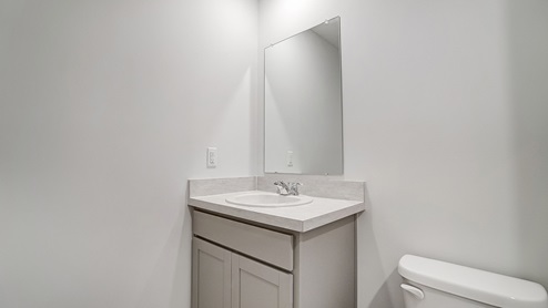 second full bath single vanity