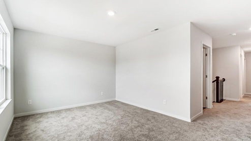 second floor flex space and landing