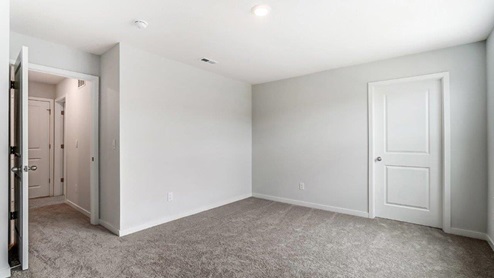 fourth bedroom entry and closet