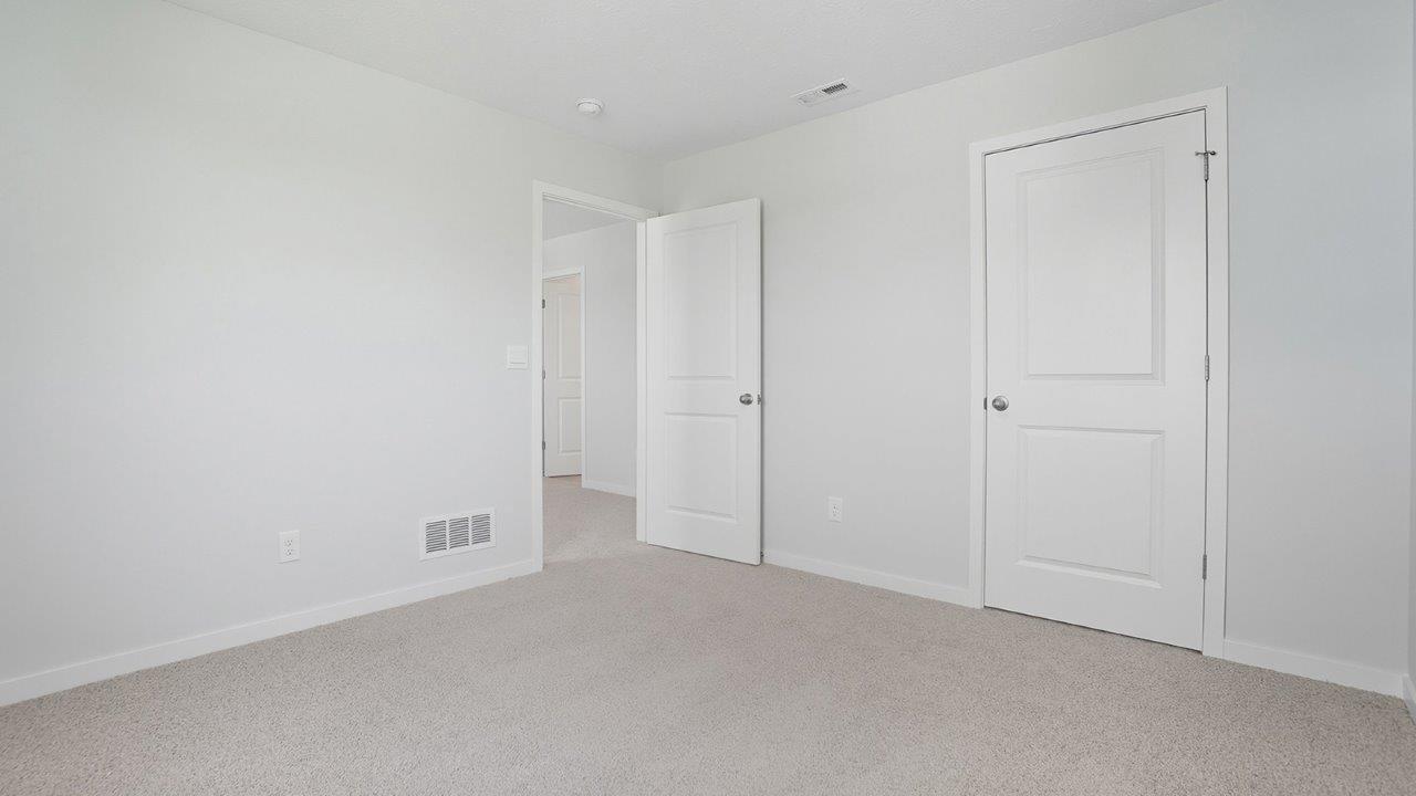 third bedroom entry and closet