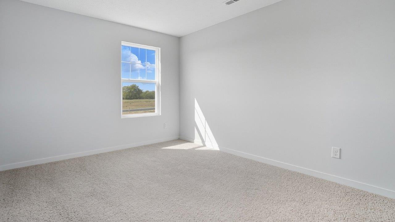 second bedroom with single window