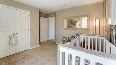 Model home home fourth bedroom with nursery