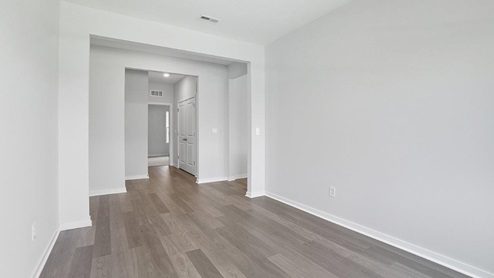 flex room and foyer